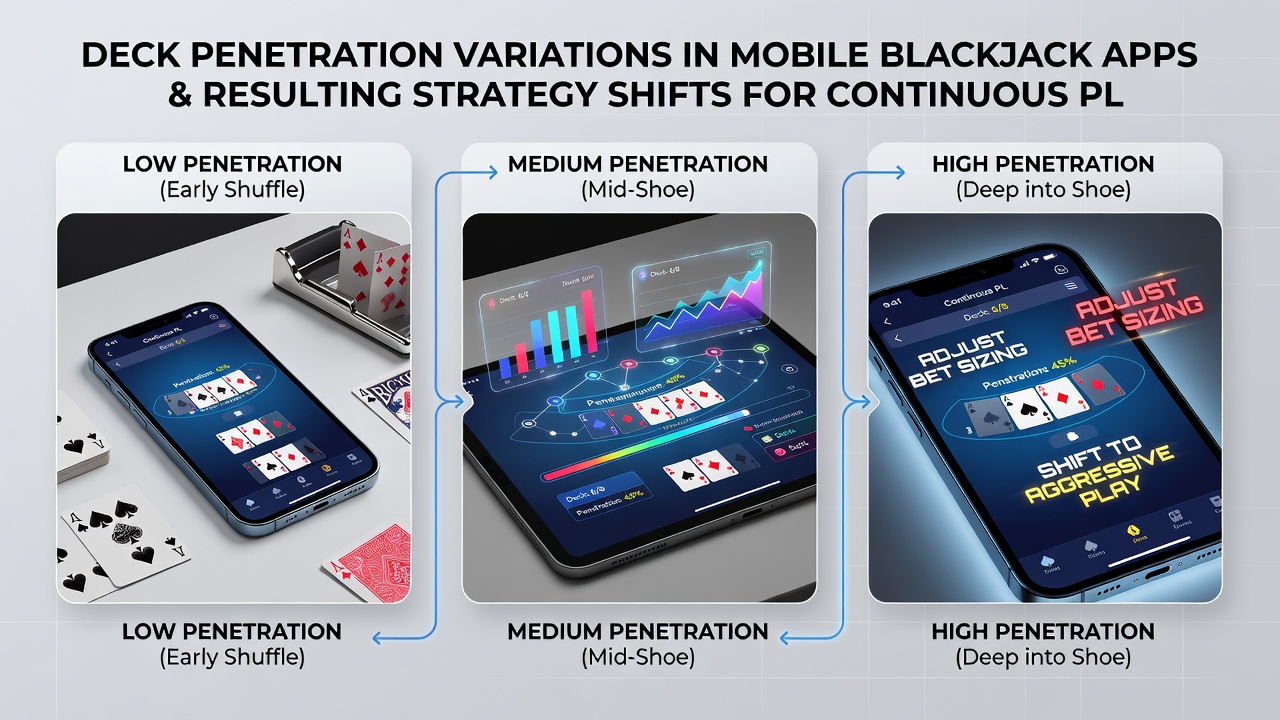Strategieanpassungen und Kartenverteilung in mobilen Blackjack-Sitzungen mit Fokus auf kontinuierliches Spiel